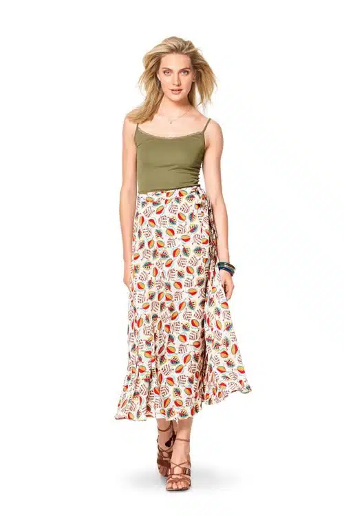 Burda Patroon 6340 - Rok in variaties