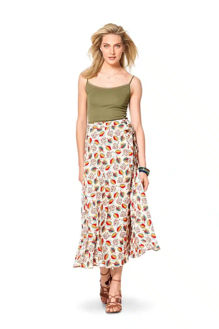 Burda Patroon 6340 - Rok in variaties