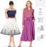 Burda Patroon 6341 - Rok in variaties