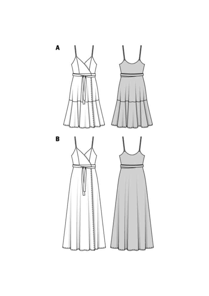 Burda Patroon 6344 - Jurk in variaties