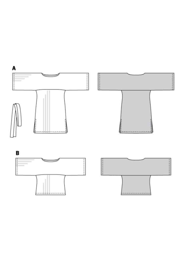 Burda Patroon 6345 - Jurk en Shirt