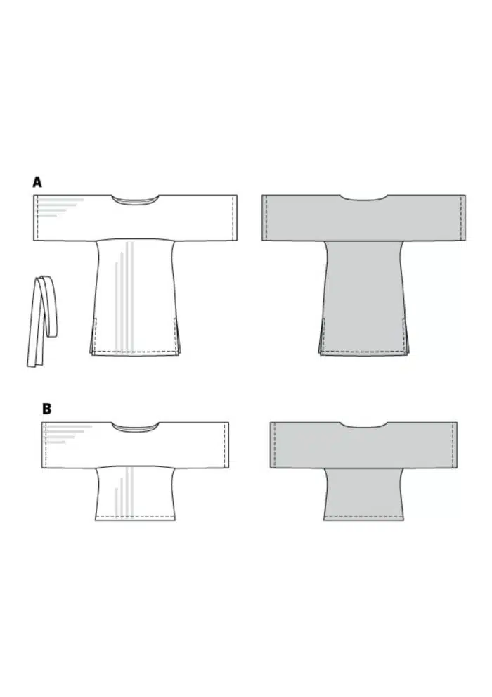 Burda Patroon 6345 - Jurk en Shirt