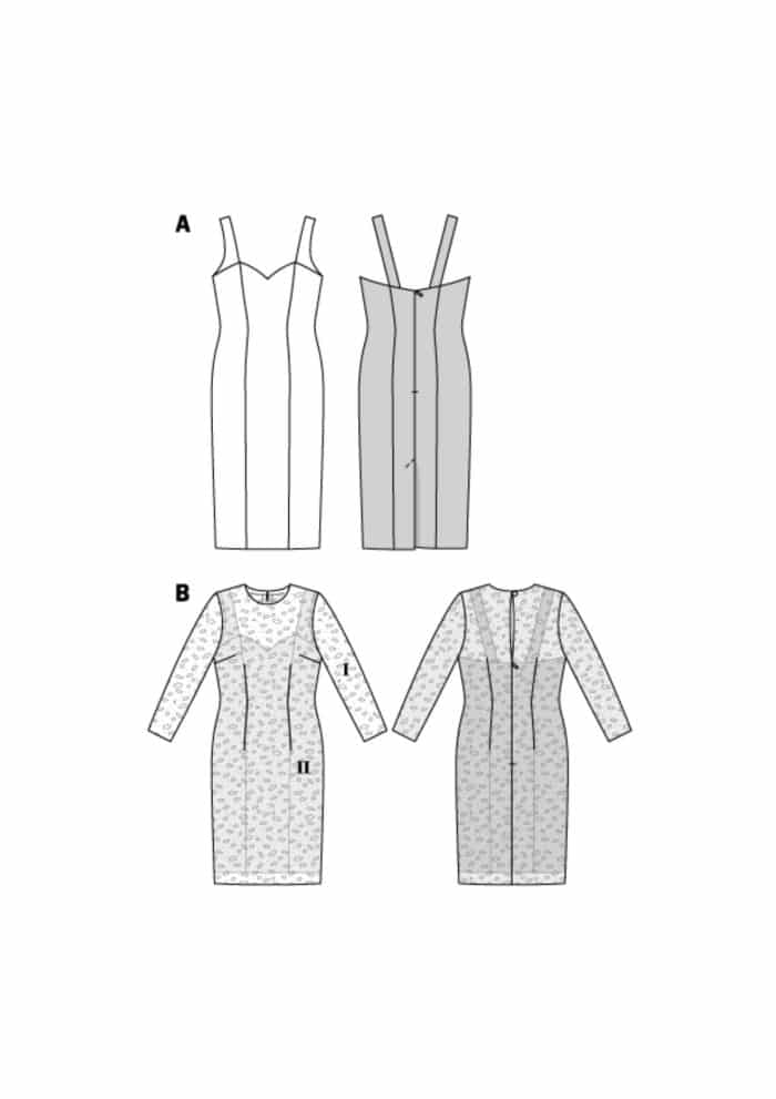 Burda Patroon 6423 - Jurk in variaties