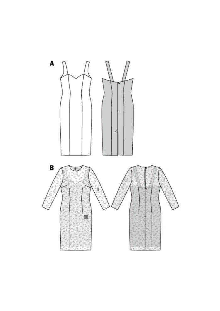 Burda Patroon 6423 - Jurk in variaties
