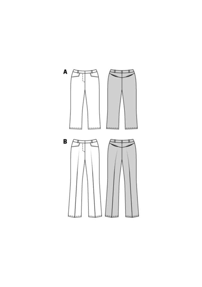 Burda Patroon 6432 - Broek in variaties