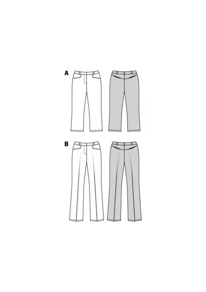 Burda Patroon 6432 - Broek in variaties