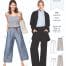 Burda Patroon 6436 - Broek in variaties