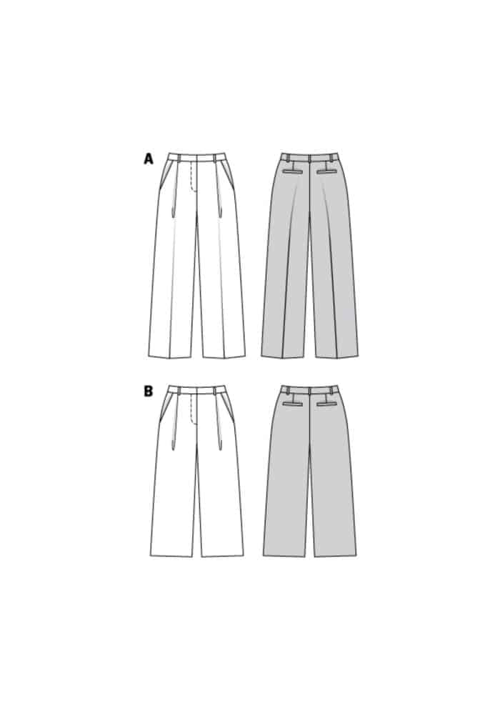 Burda Patroon 6436 - Broek in variaties