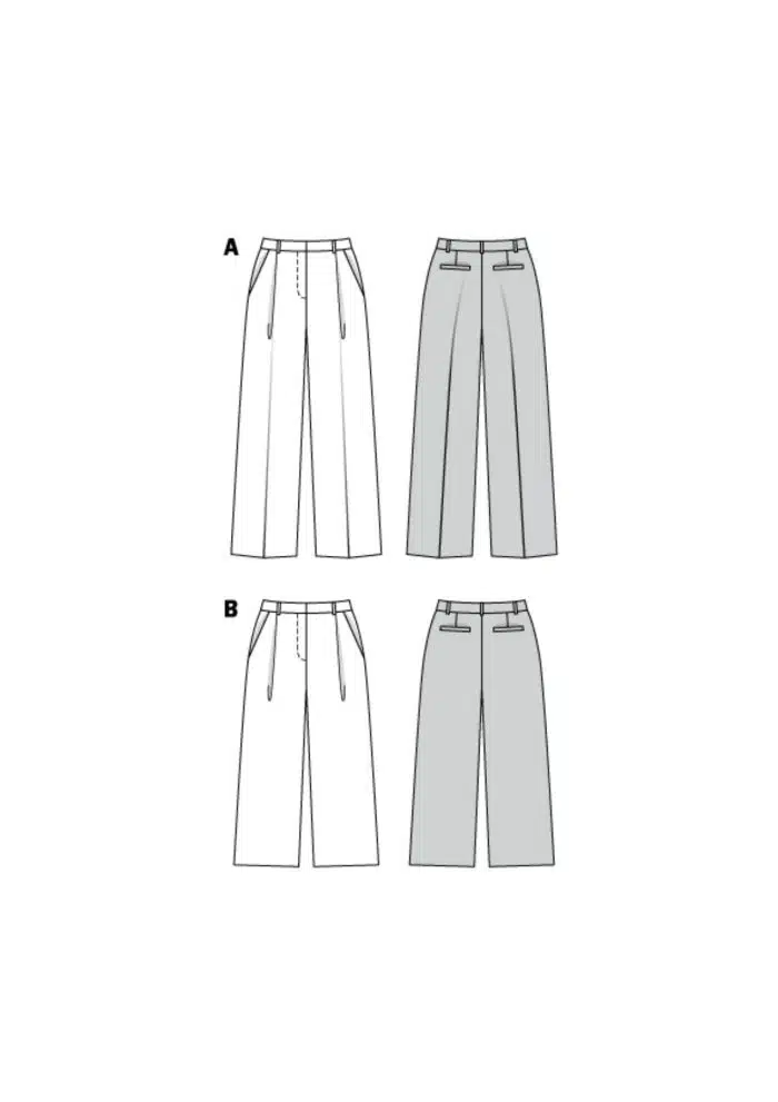 Burda Patroon 6436 - Broek in variaties