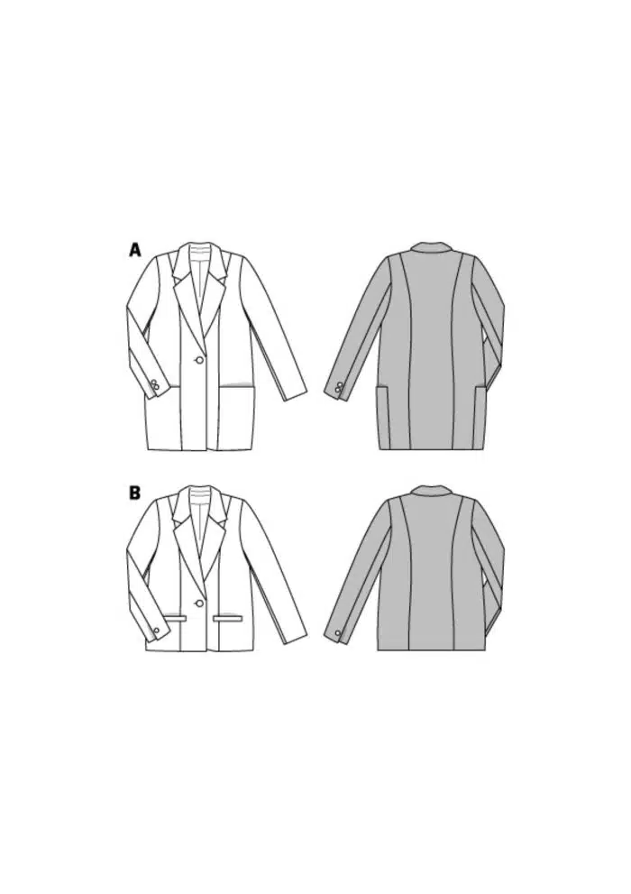 Burda Patroon 6463 - Jasje in variaties