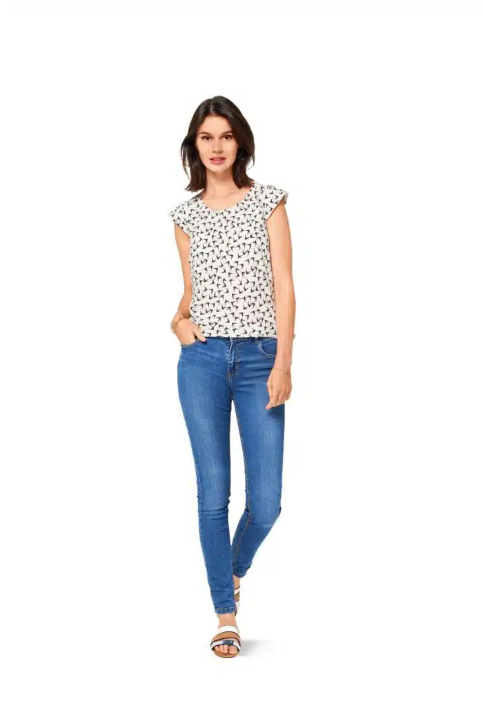 Burda Patroon 6501 - Top in variaties
