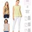 Burda Patroon 6501 - Top in variaties
