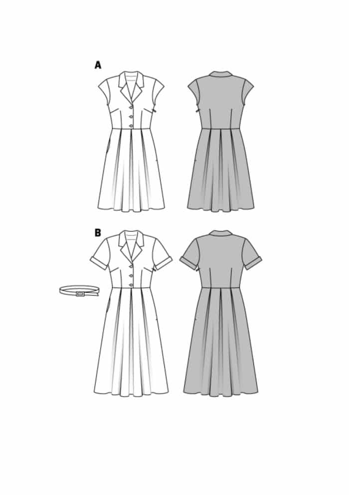 Burda Patroon 6520 - Jurk in variaties