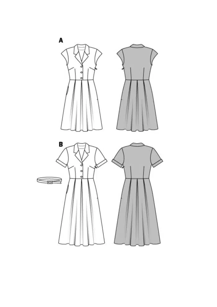 Burda Patroon 6520 - Jurk in variaties