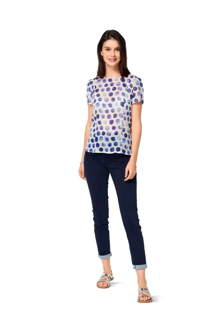 Burda Patroon 6525 - Top in variaties