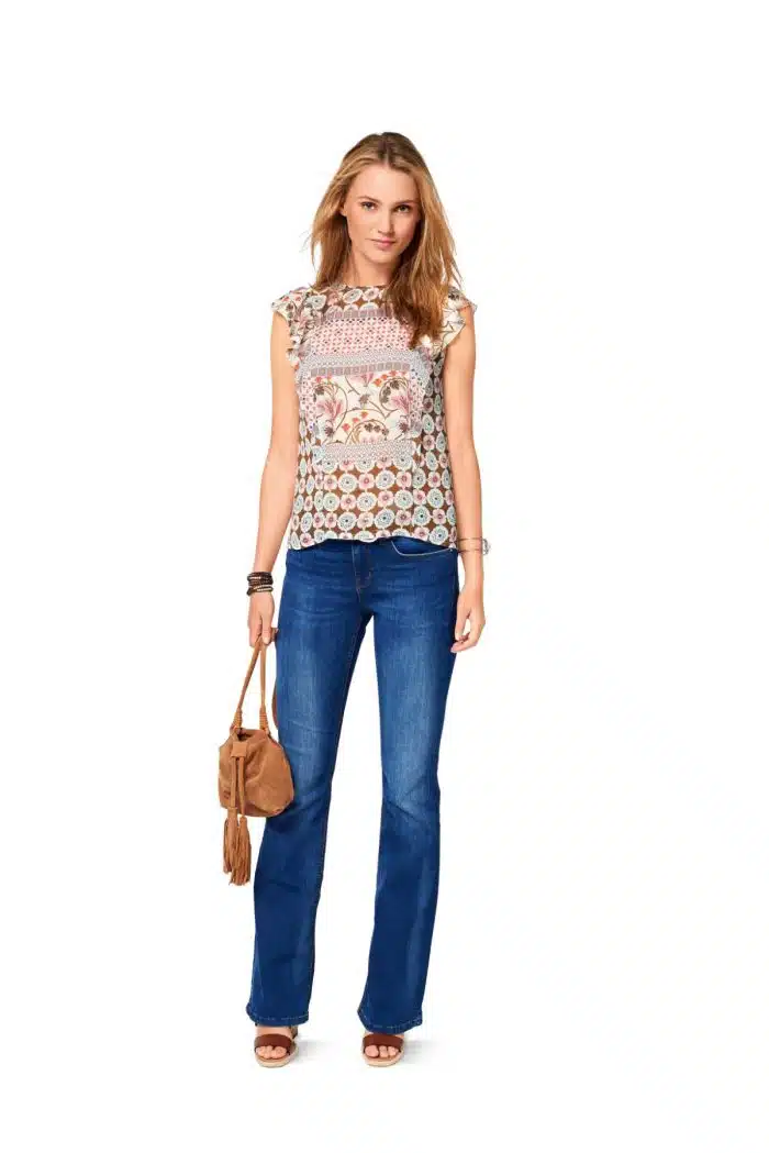 Burda Patroon 6525 - Top in variaties