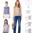 Burda Patroon 6525 - Top in variaties