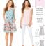 Burda Patroon 6532 - Jurk en Top