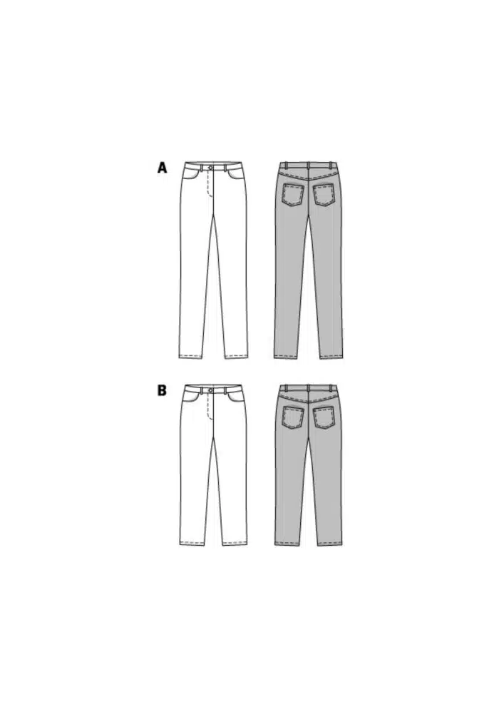 Burda Patroon 6534 - Broek in variaties