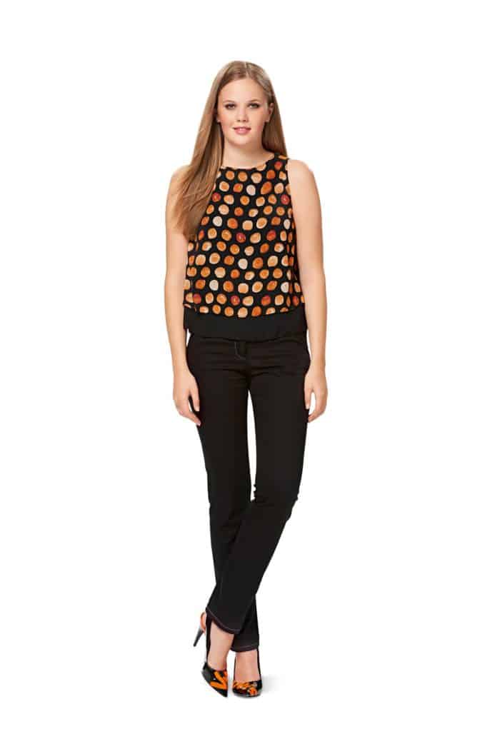 Burda Patroon 6541 - Top in variaties en jurk
