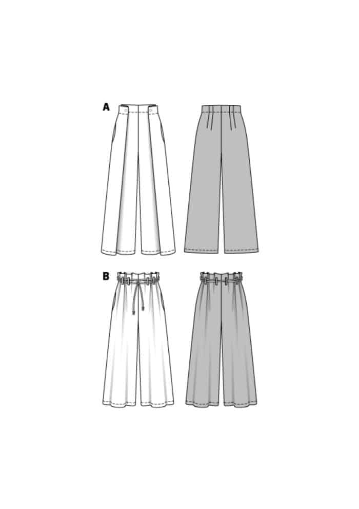 Burda Patroon 6544 - Broek in variaties