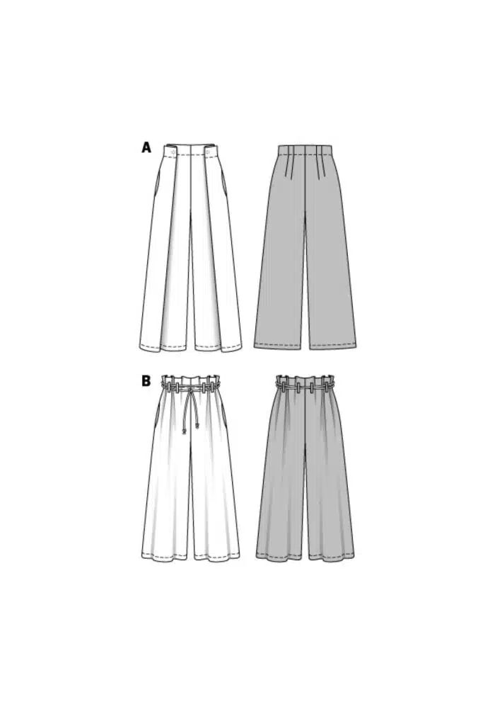 Burda Patroon 6544 - Broek in variaties