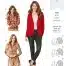 Burda Patroon 6569 - Jasje in variaties