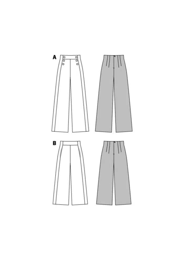 Burda Patroon 6573 - Broek in variaties