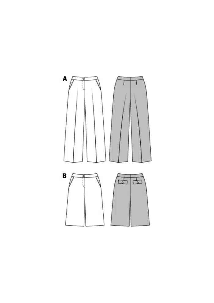 Burda Patroon 6613 - Broek in variaties