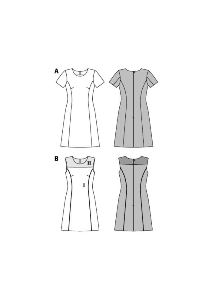 Burda Patroon 6627 - Jurk in variaties