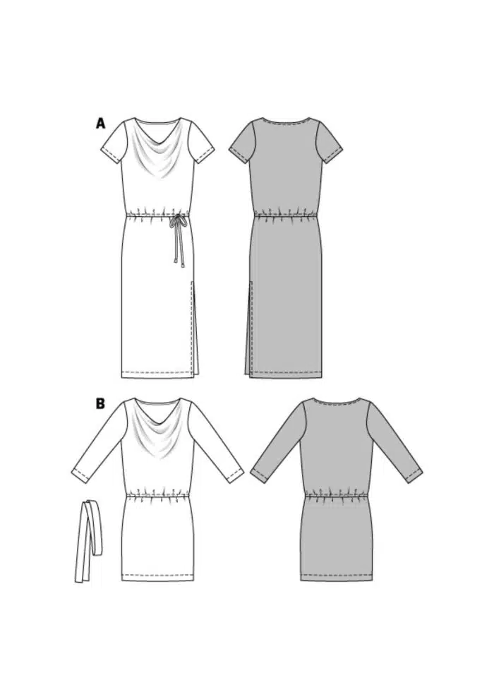 Burda Patroon 6639 - Jurk in variaties