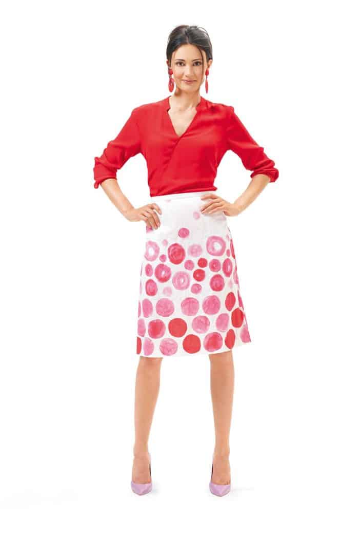 Burda Patroon 6682 - Rok in variaties