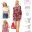 Burda Patroon 6684 - Blouse in variaties en Jurk