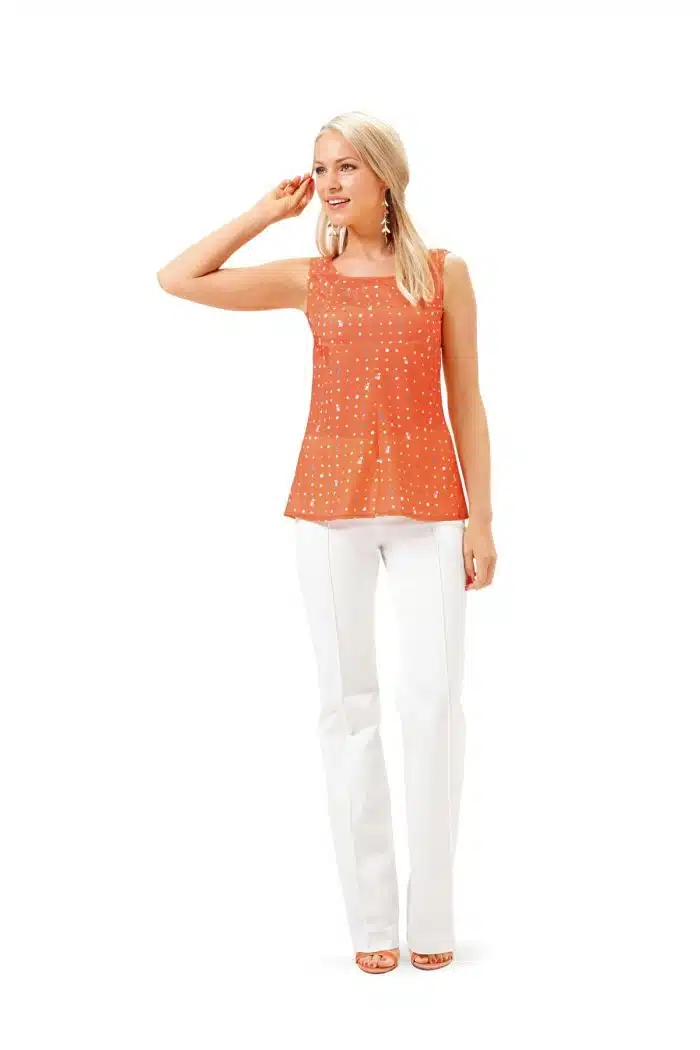Burda Patroon 6685 - Blouse in variaties en Jurk