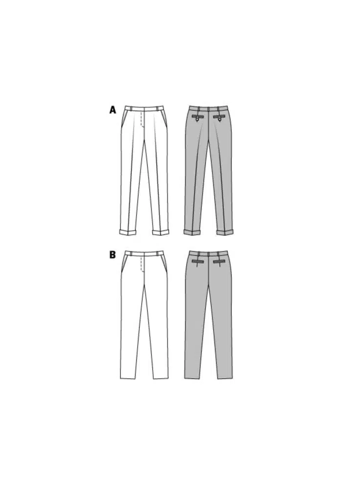 Burda Patroon 6689 - Broek in variaties