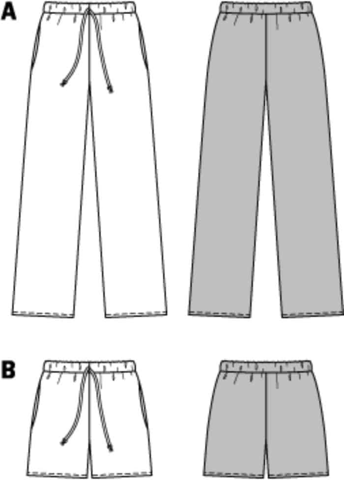 Burda Patroon 6735 - Broek en short