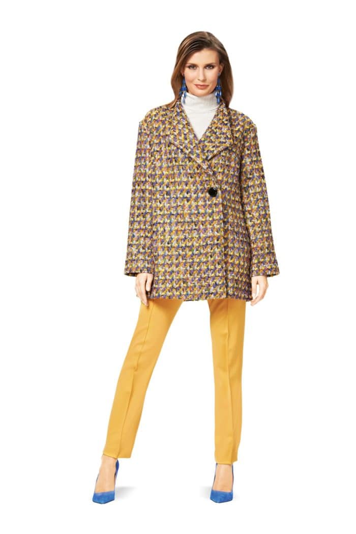 Burda Patroon 6736 - Jas en mantel