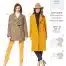Burda Patroon 6736 - Jas en mantel