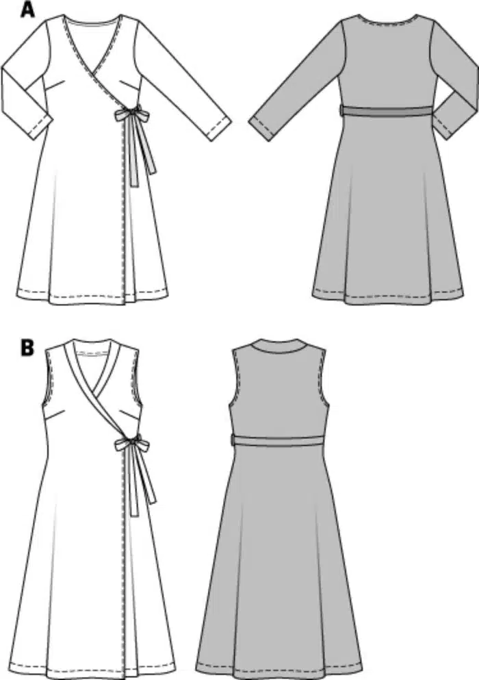 Burda Patroon 6759 - Jurk in variaties