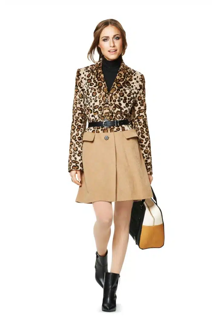 Burda Patroon 6845 - Mantel en Jas