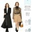 Burda Patroon 6845 - Mantel en Jas