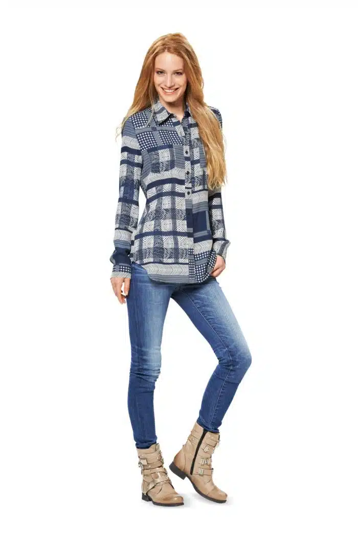 Burda Patroon 6849 - Blouse in variaties