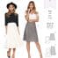 Burda Patroon 6880 - Rok in variaties