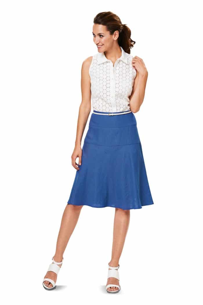 Burda Patroon 6904 - Rok in variaties