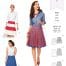 Burda Patroon 6904 - Rok in variaties