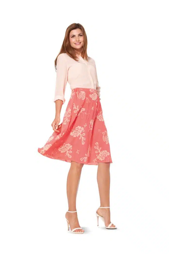 Burda Patroon 6937 - Rok in variaties