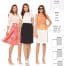 Burda Patroon 6937 - Rok in variaties