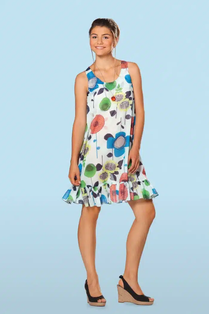 Burda Patroon 7390 - Jurk in variaties en tuniek
