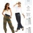 Burda Patroon 7400 - Broek in variaties