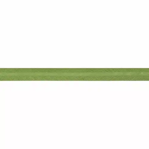Katoenen Bias Olijf Groen-573 20mm 5meter
